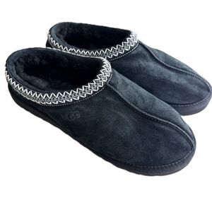 UGG Tasman Slipper Black Suede Men's Size 11 Style 5950 Good Condition Product
